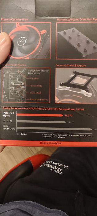 Cooler procesor Artic Freezer 34 eSports