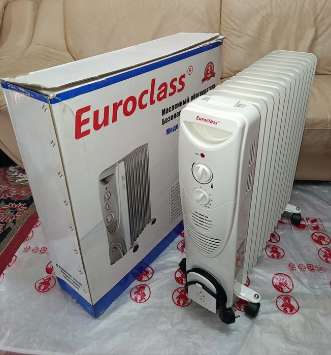 Масляный обогреватель Euroclass 13 секций.В идеальном состоянии.