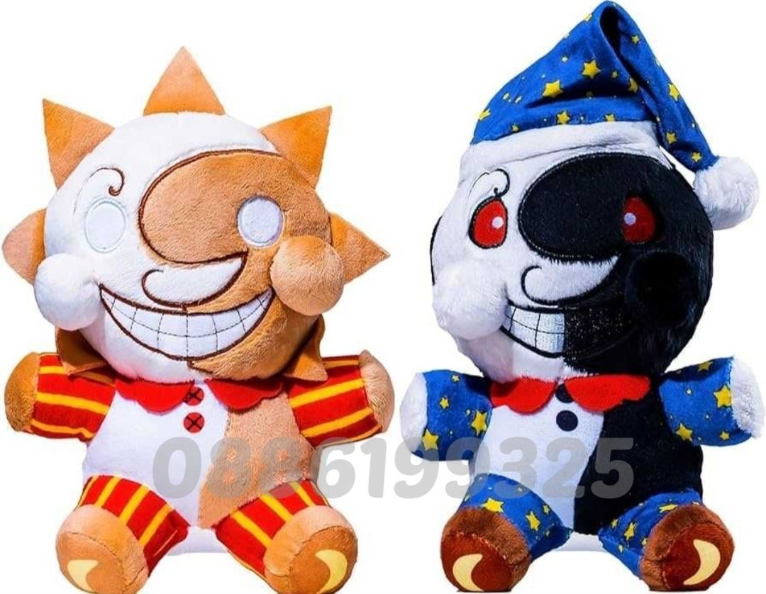Плюшени играчки FNAF Sundrop and Moondrop Five Nights at Freddy's