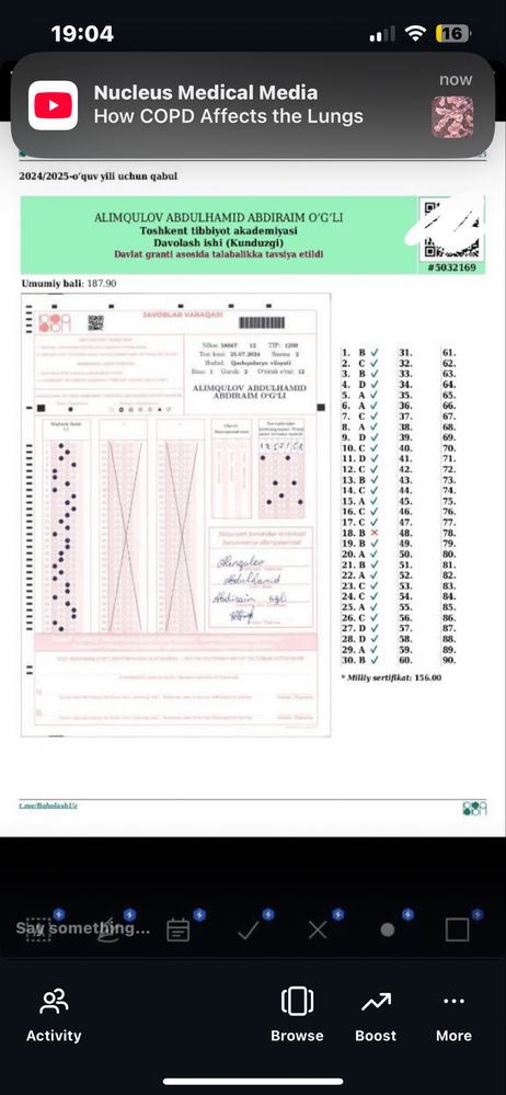 Kimyo fanidan repetitor online