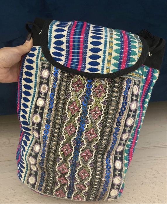 Ghiozdan boho cu model