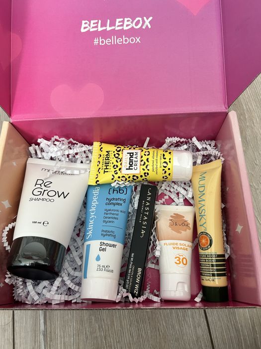 Подаръчна кутия с нова козметика