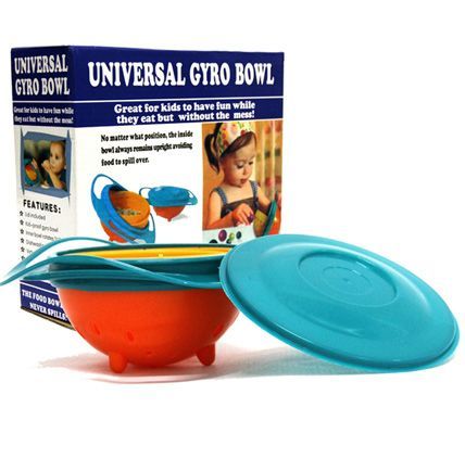 Gyro bowl купа за деца, която не се обръща/ разлива