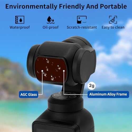 Нов комплект 6 броя ND CPL UV филтри за DJI Osmo Pocket 3 HD стъкло