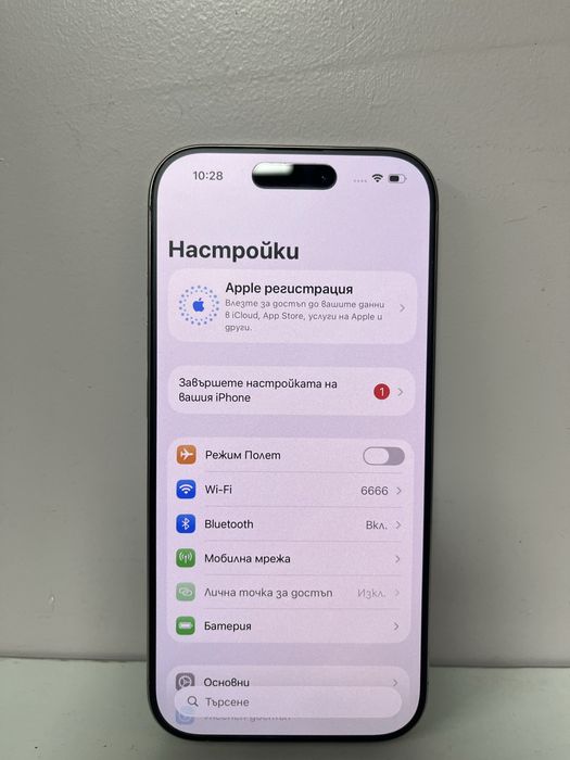 Apple iPhone 16 Pro 256GB  100% батерия