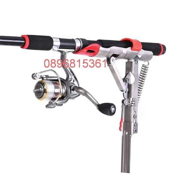 Автоматична самозасичаща стойка рибарска( нова стока)