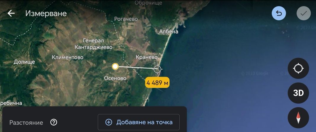 Продава се Парцел в с. Осеново, Област Варна - 5012 кв.м за 5 €/кв.м - Снимка #4