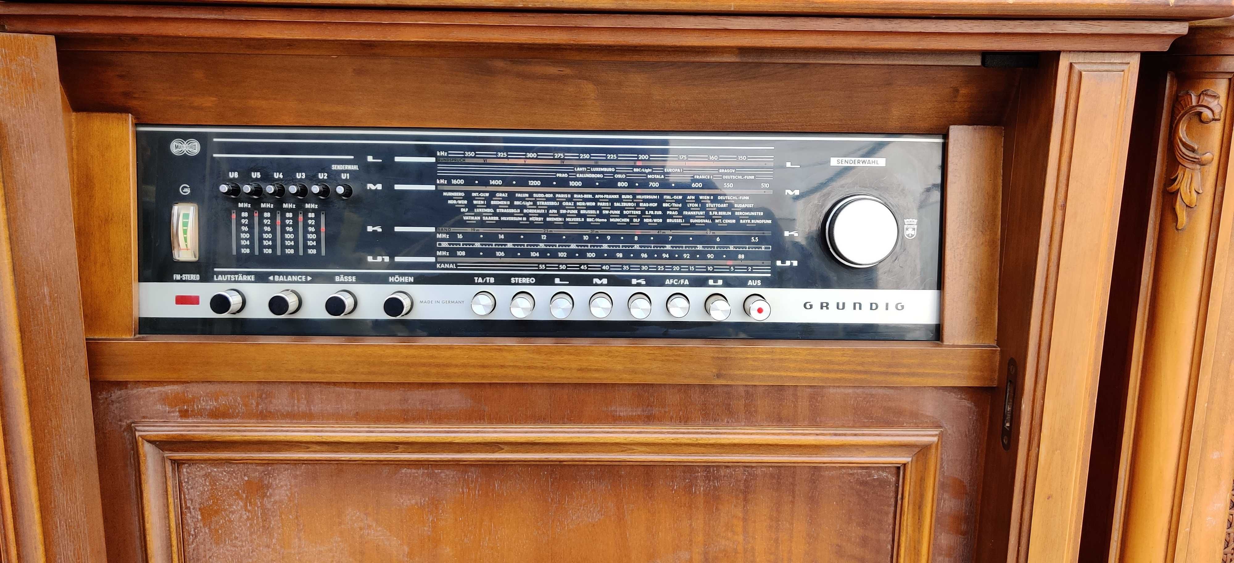 Radio pick-up Grundig senderwahl multi-stereo