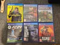 Cyberpunk Minecraft FC 24 Stray Red Dead Redemption the last us 2 ps 4