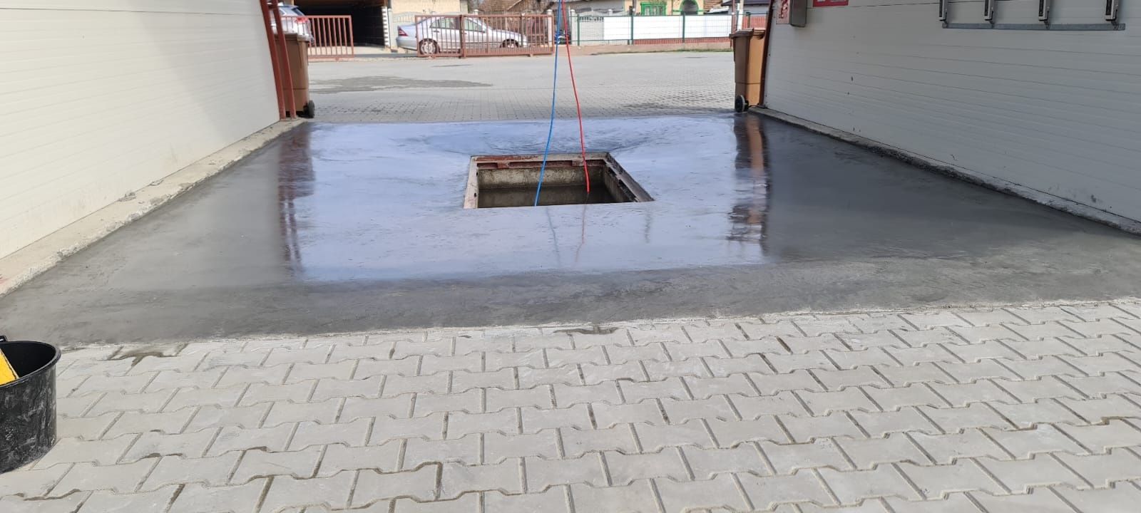 Turnare Beton cu elicopter si Cuarț, platforme Betonate, Șapă