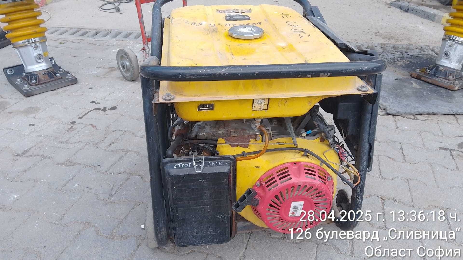 Генератор трифазен 6.7 kW Cimex PG8000T 2015