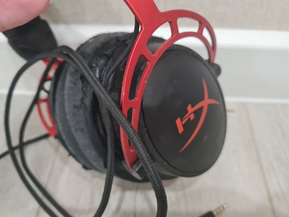 Наушники HyperX Cloud Alpha red