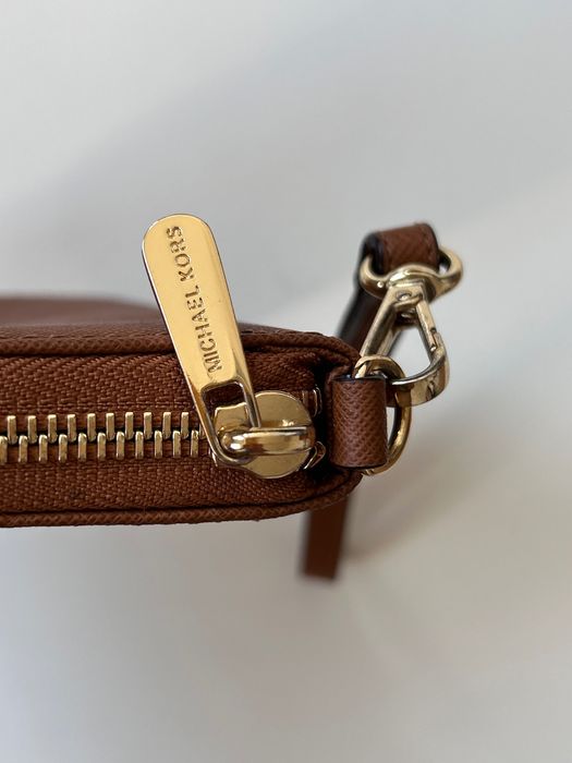 Michael Kors нов дамски портфейл в класическо кафяво