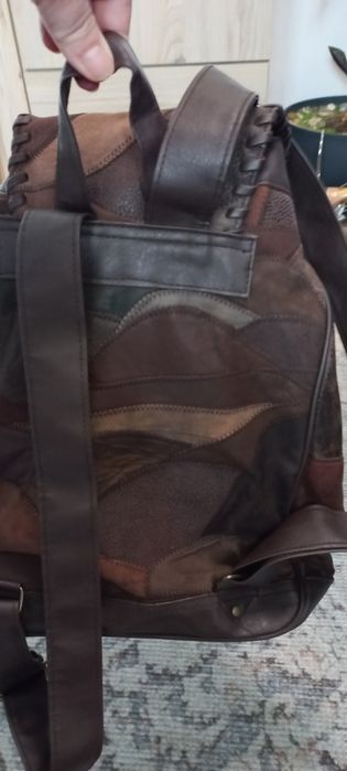 Дамска чанта/раница - естествена кожа