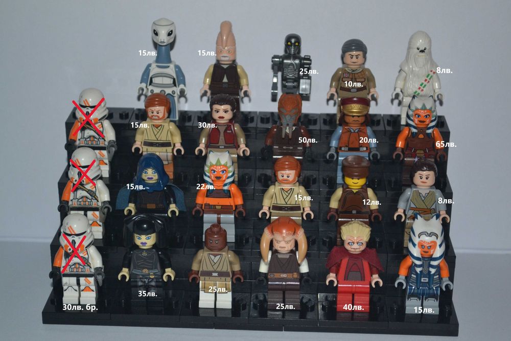 LEGO Star Wars минифигурки