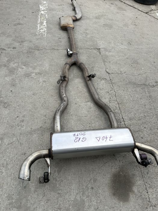 Evacuare completă , tobă finală BMW seria 7 G12 740 d 2017