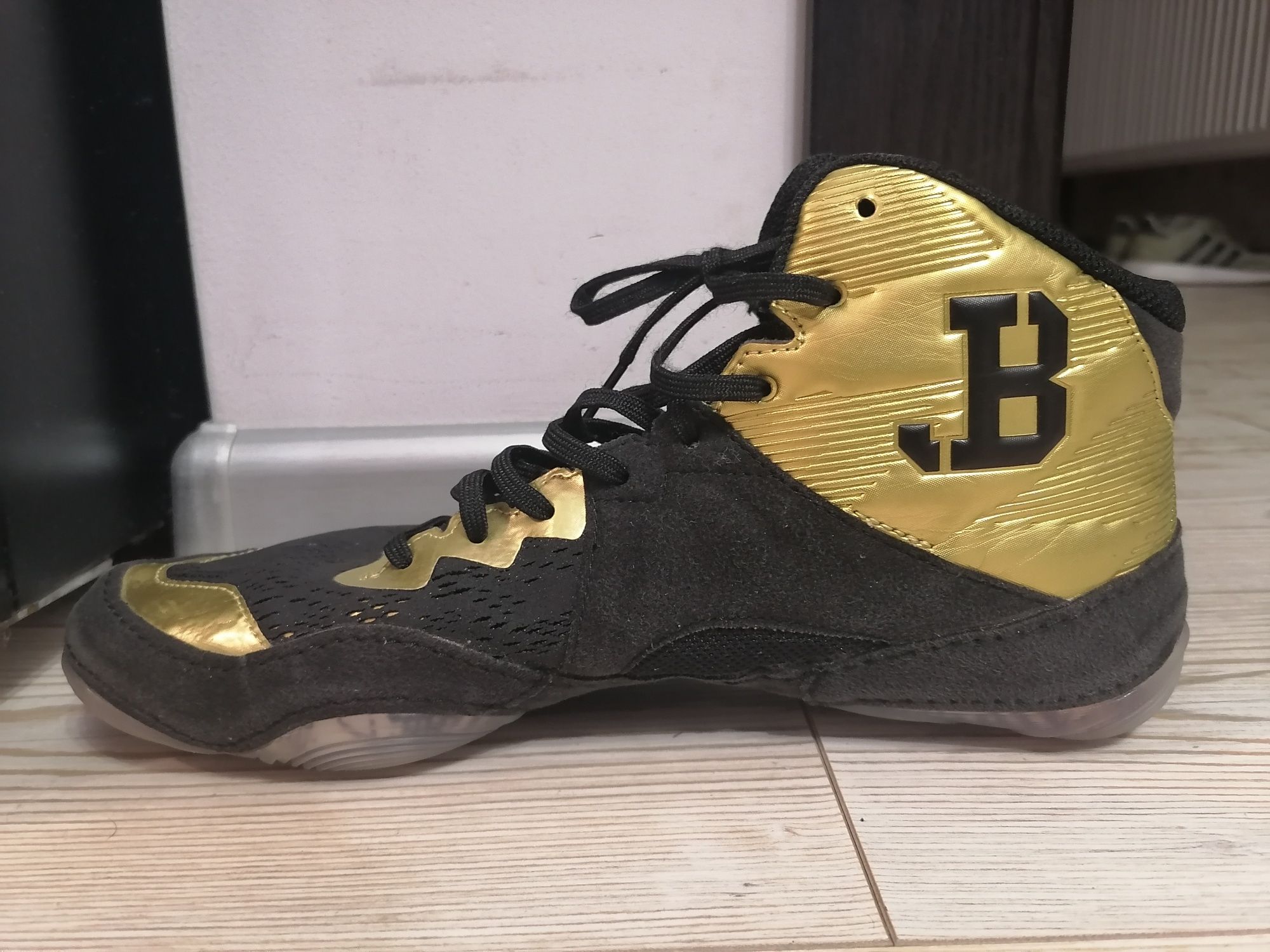 Борцовки ASICS JB Elite IV Rich Gold/Black