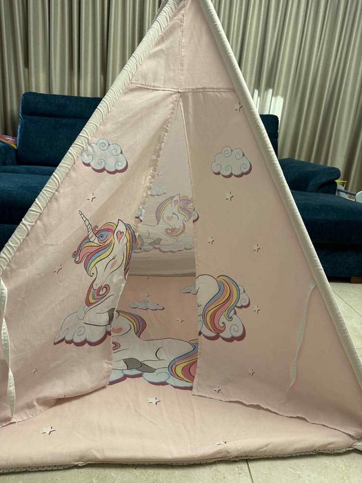 Детска палатка еднорог