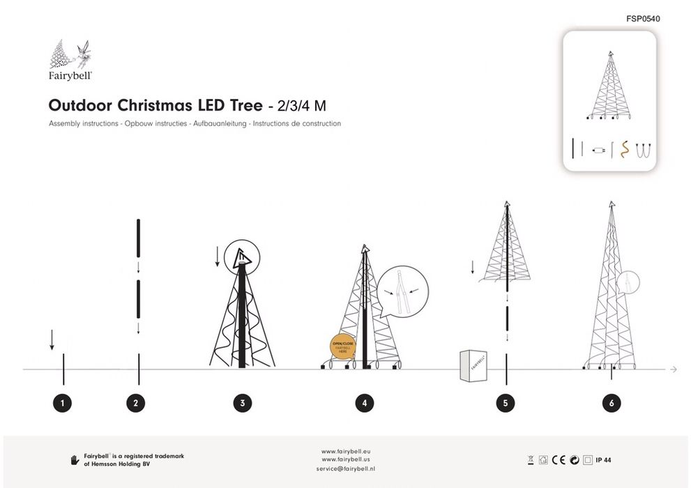 Vind Brad de Craciun din PVC 300 cm