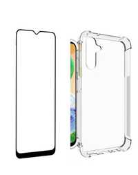 Husa Anti Soc Bumper Case + Folie Sticla 11D - Samsung A51/A53/A54/A55