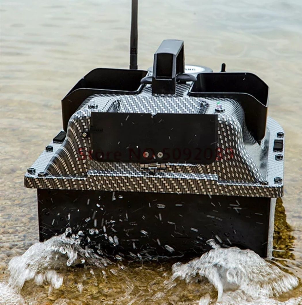 Лодка за захранка карбонова 16 точков GPS Bait Boat,сонар сак зар-авто