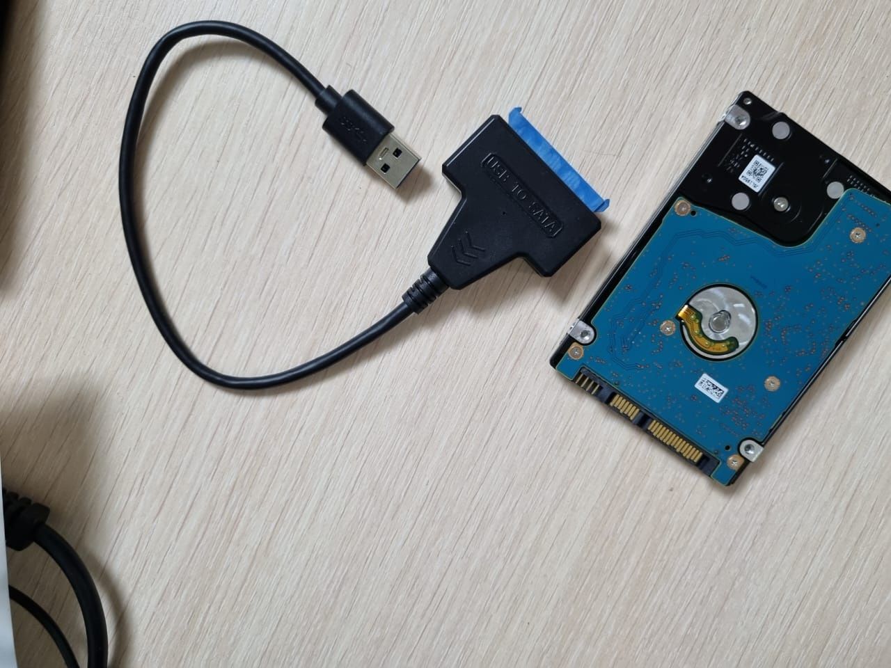 Переходник для жёстких дисков usb to sata