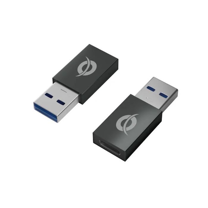 Комплект от 2 адаптера Conceptronic – USB-A към USB-C,