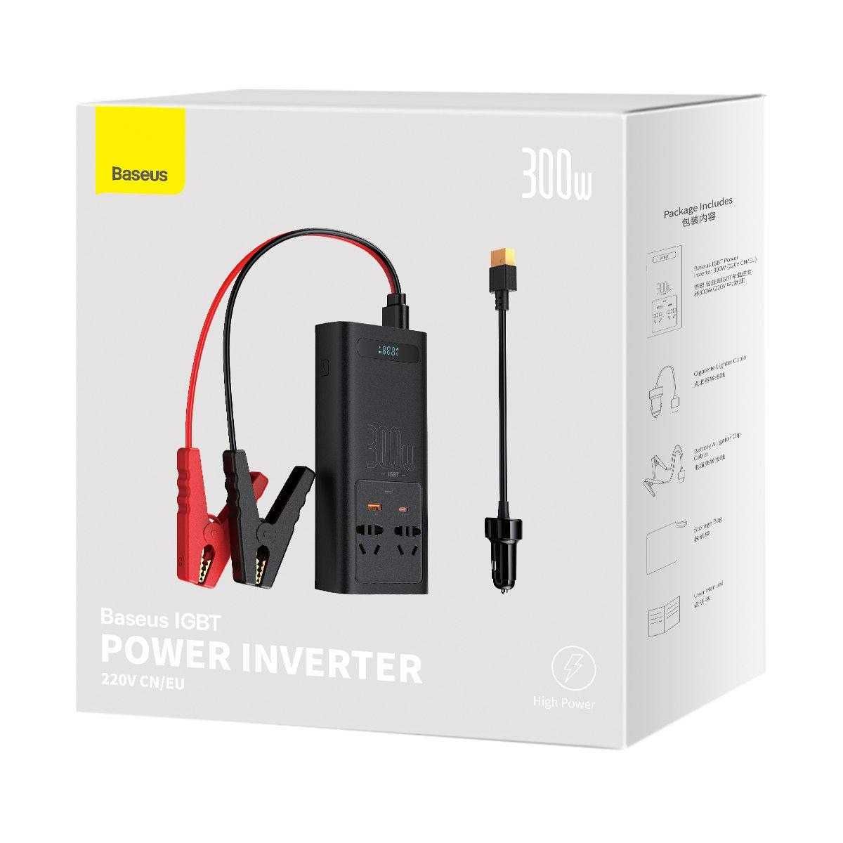 Baseus cgnb010101 Power Inventor 220V / 300W / Автомобильный инвертор