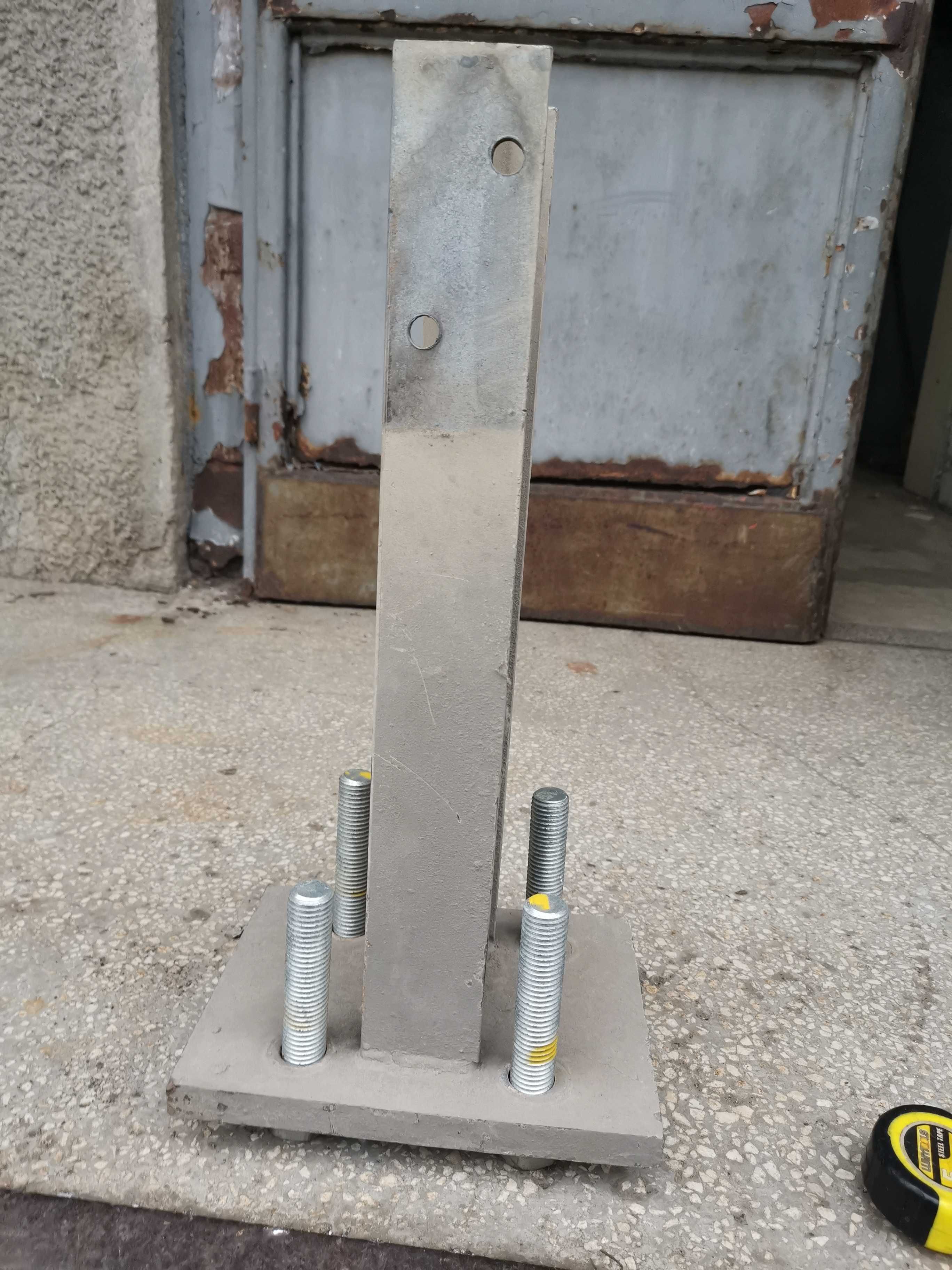 Suporti metalici stalpi pentru Hala, Garaj- 199 lei bucata.