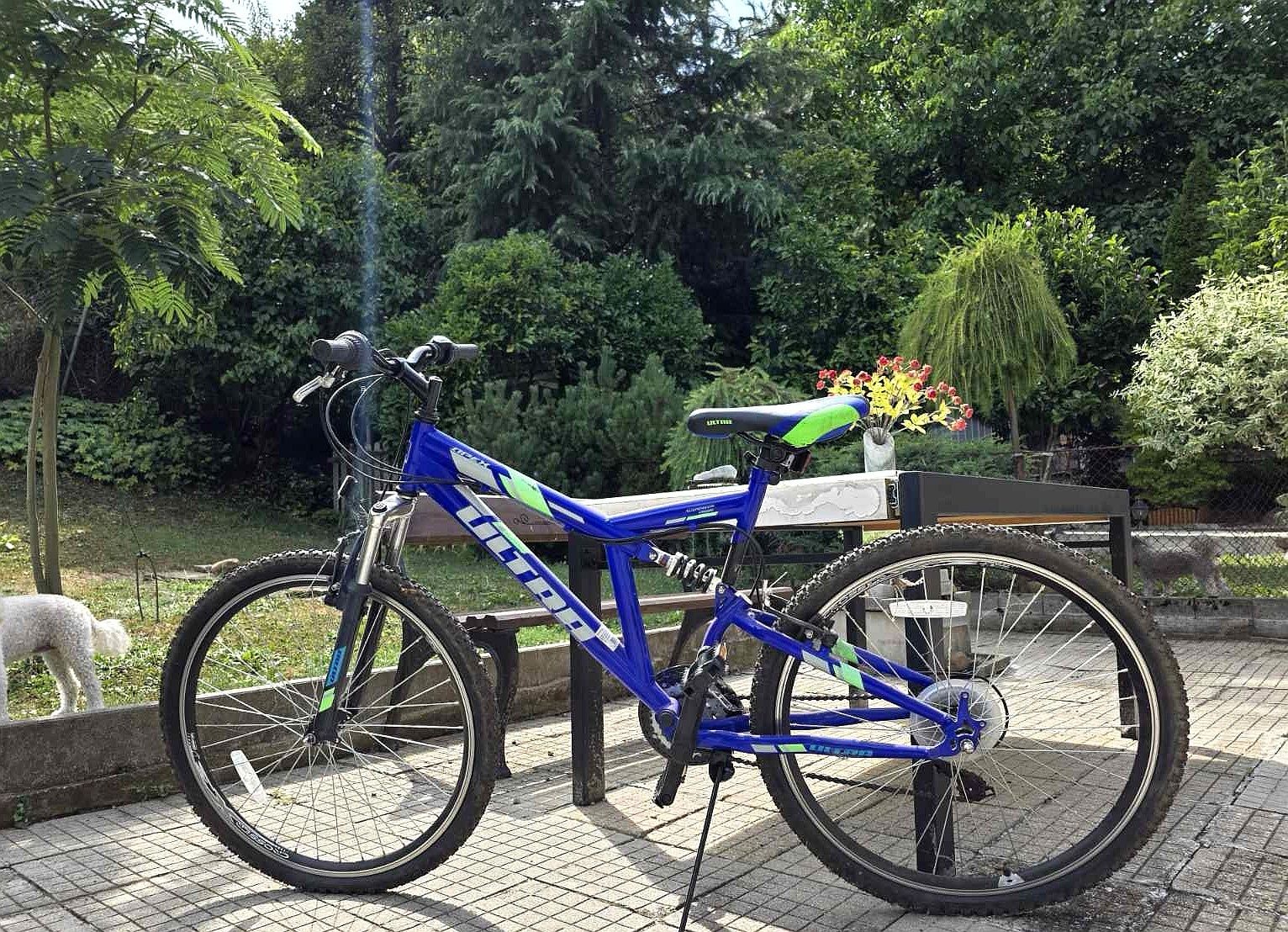 Велосипед МТВ 26" Ultra Apex FS Blue