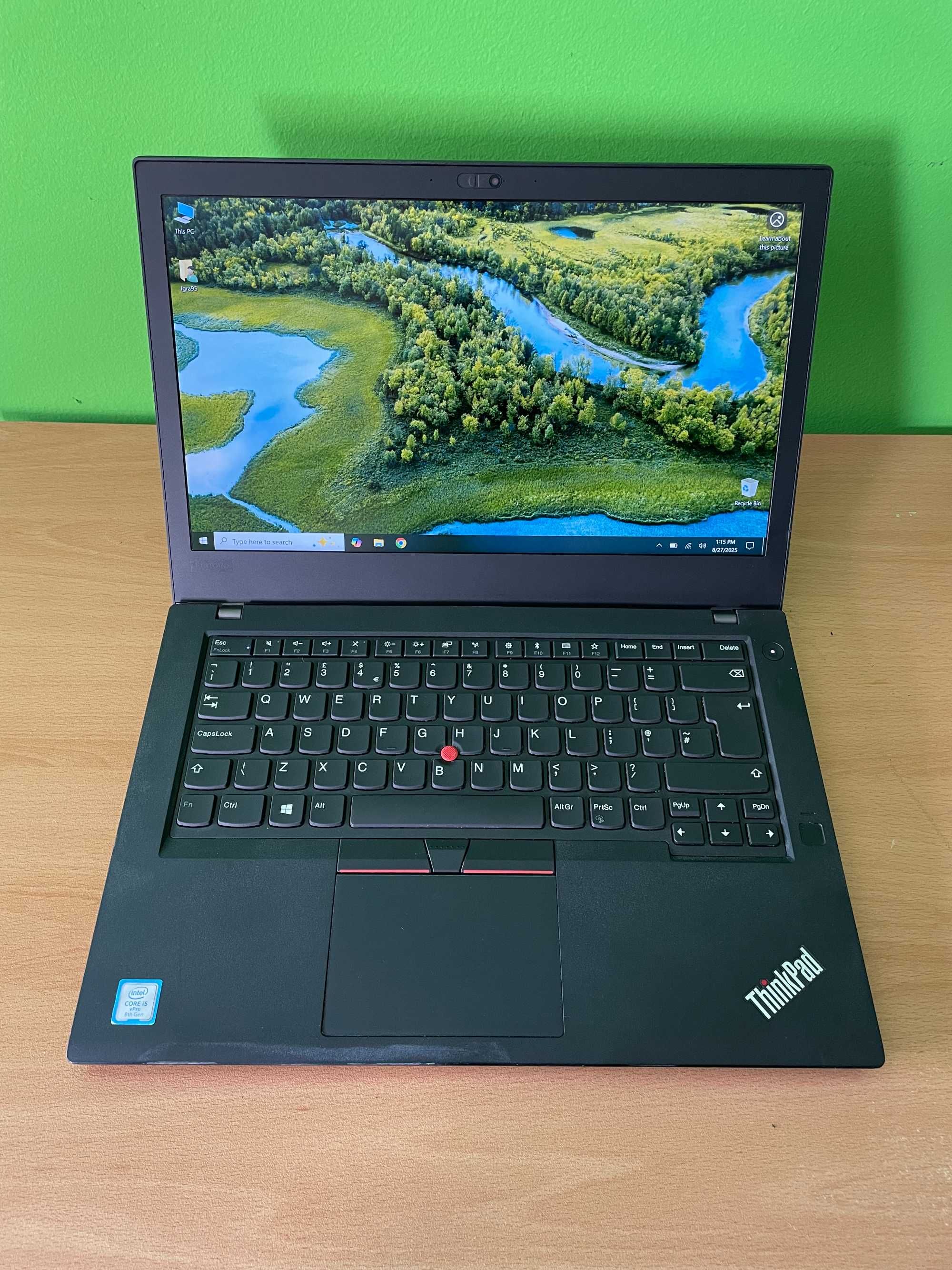 Lenovo ThinkPad T480 - 14'' Touchscreen, 16GB RAM, i5-8350u,256GB NVMe