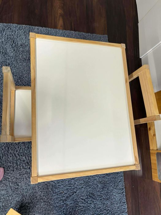 Set masuta pt copii + 2 scaune Ikea