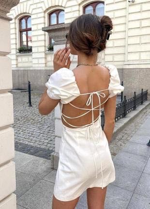 Платье Zara с открытой спиной
