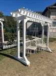 Vand leagane pergola