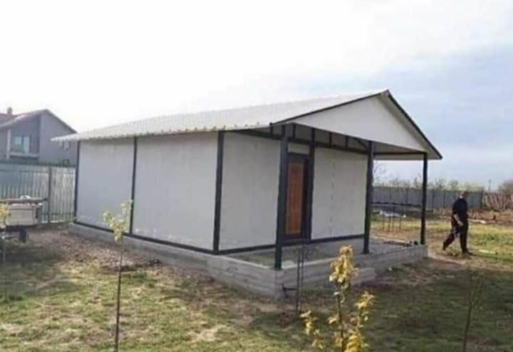 Vand  container tip casă de locuit orice lungime 12x8