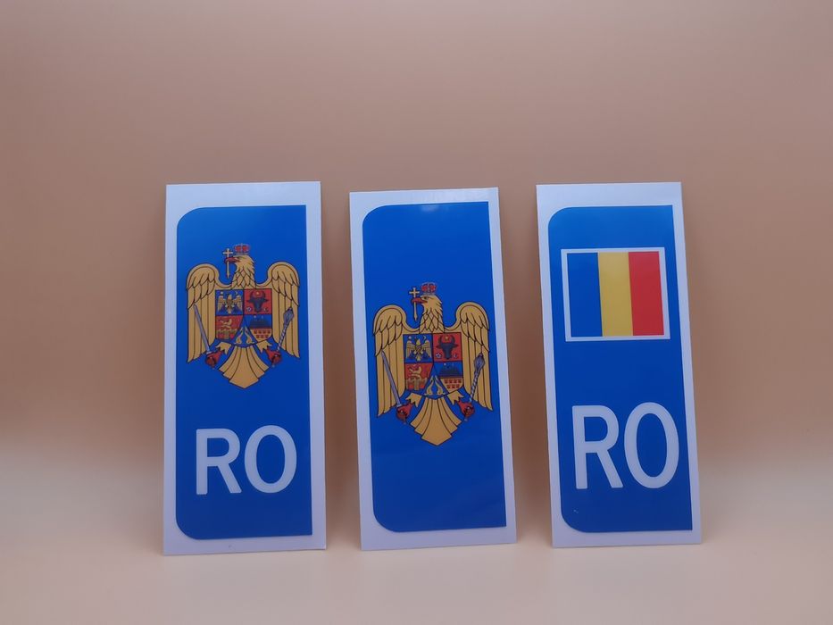 Autocolant Număr Mașină