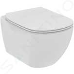 WC Sospes Tesi fără Brida RimLS+ cu Închidere Ralenta pentru piese