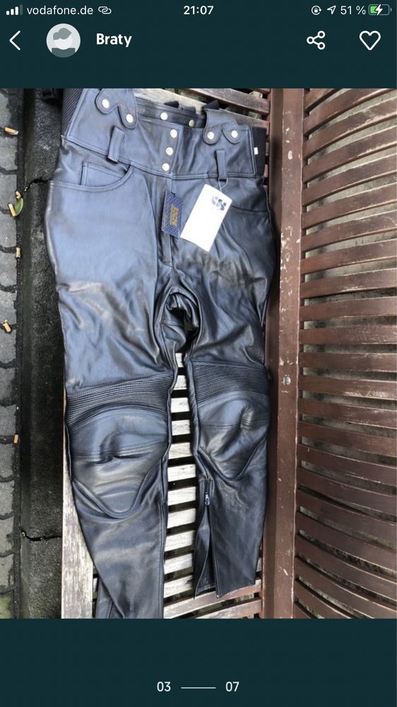 Pantaloni moto ixs noi