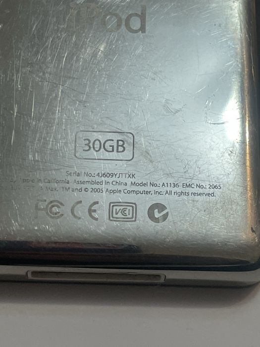 Apple iPod gen a V-a A1136 30 Gb
