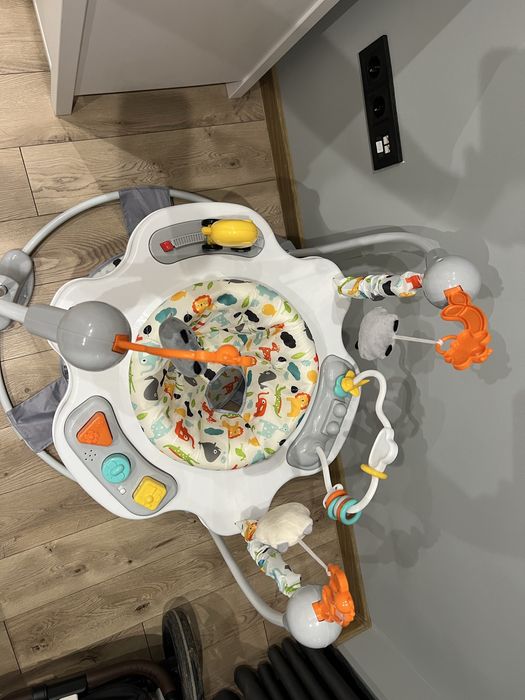 Детско бънджи Moni - Magic Fun, сиво