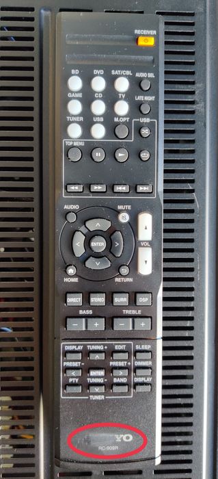ONKYO TX-SR252 receiver AV