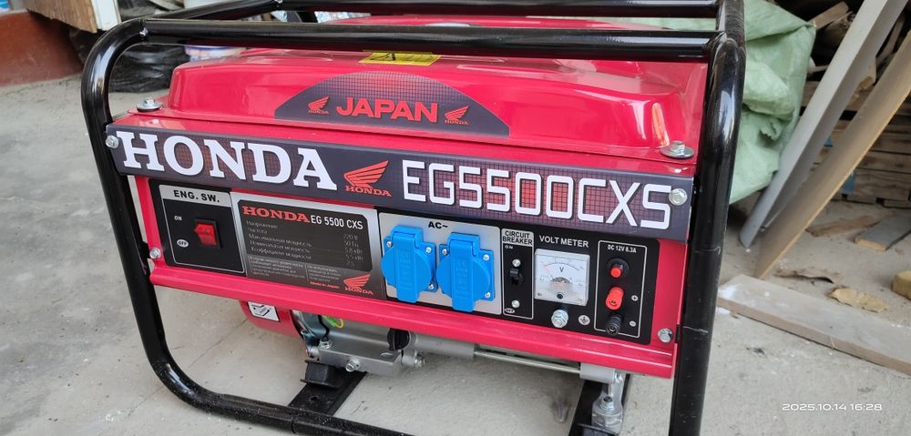 Мини электростанция HONDA EG5500CXS
