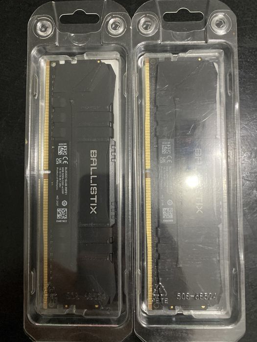 Memorie Desktop PC Crucial Ballistix 16GB (2x8GB) DDR4 3200MHz