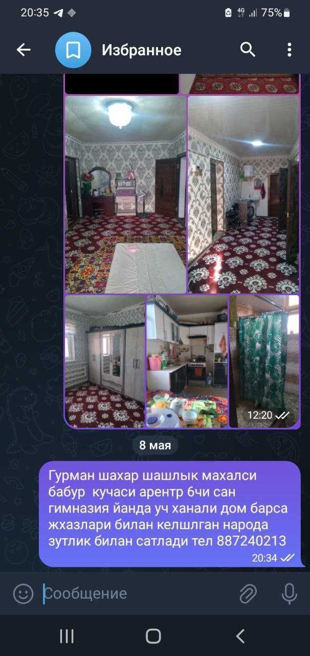 3 xonali kvartira