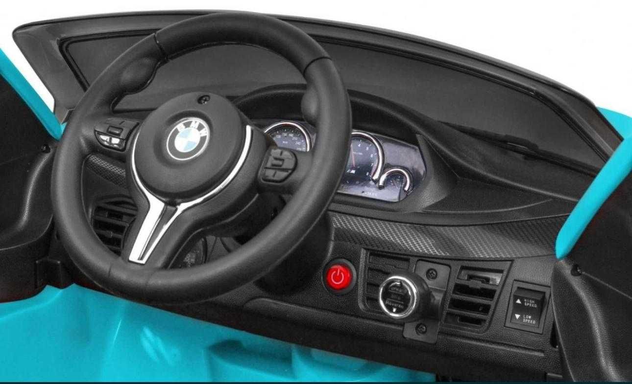 Masina electrica pentru copii BMW X6M - Albastru metalizat