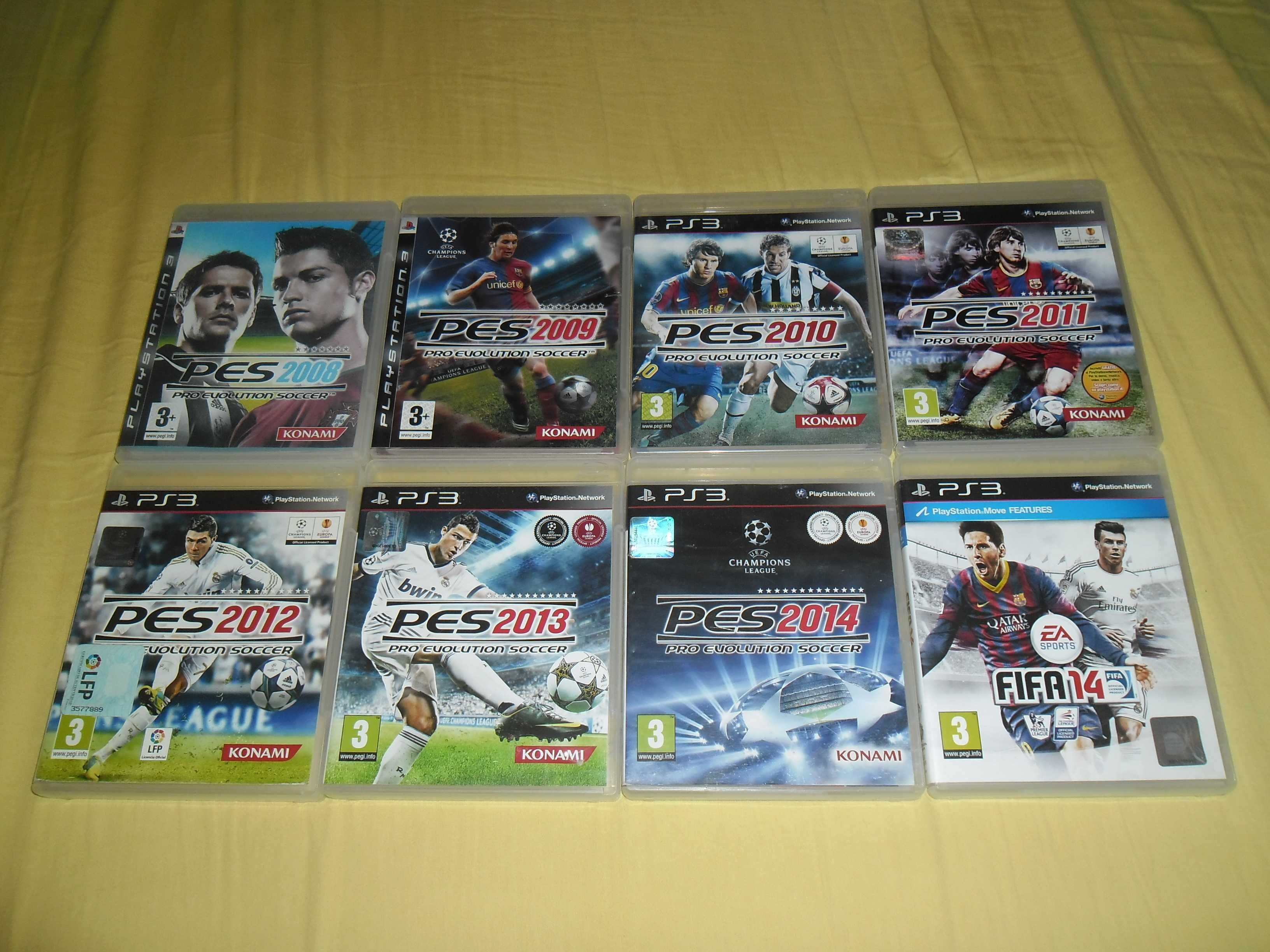 Jocuri PS 3 FiFA si PES Originale diverse