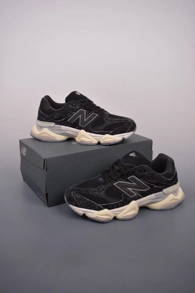 New Balance 9060 Black Sea Salt Full Box