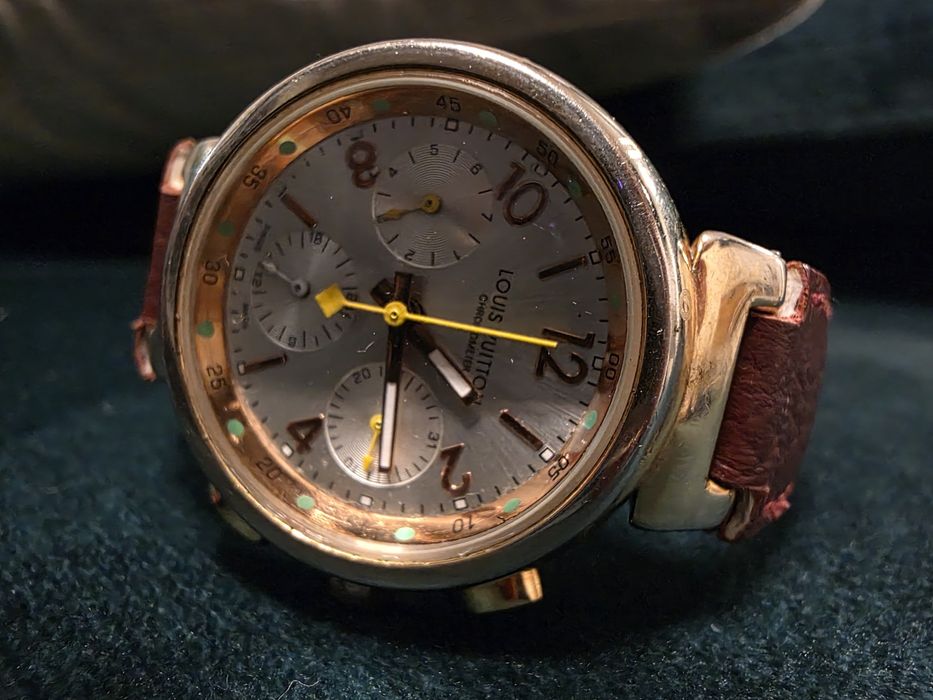 Ceas automat Louis Vuiton Tambour Chronometer