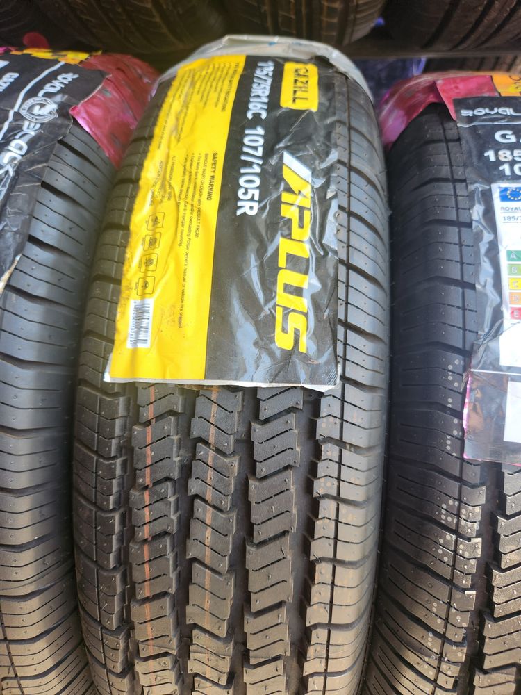 Шины Gazill от Aplus и RoyalBlack 195/75R16C для Газели и Нивы