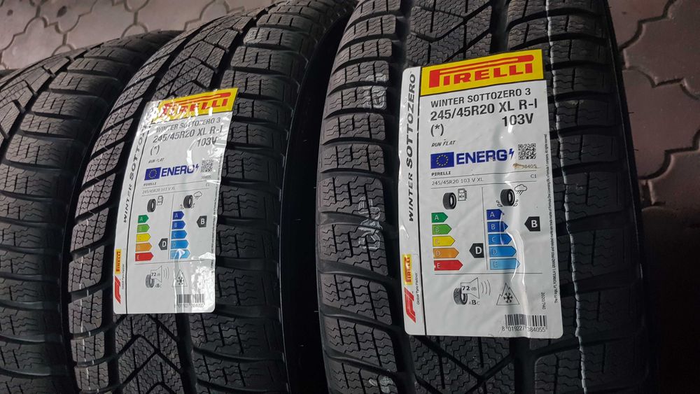 anvelope 245/45/20 cu 275/40/20 Pirelli Winter Sottozero 3 * XL-RSC